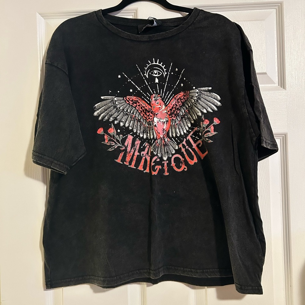 Black Graphic T-Shirt